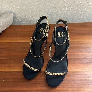 Jlo new chains suede sandals. 7.5M